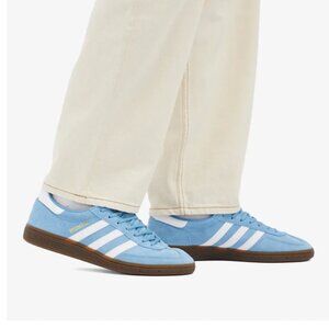 ADIDAS HANDBALL SPZL Light Blue Sneakers Size UK 7